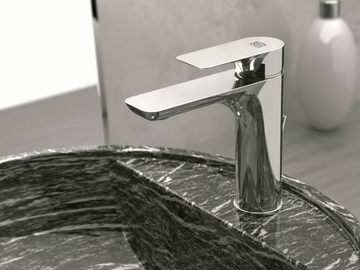 INFINITY - Single handle washbasin mixer without waste by Remer Rubinetterie - view 2